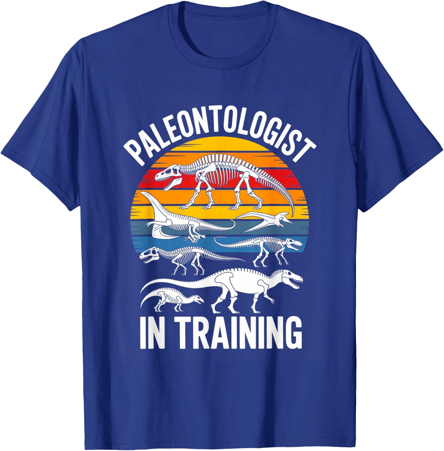 Paleontologist in Training Dinosaur Fossil Kids T-Shirt - T-Shirt | Royal