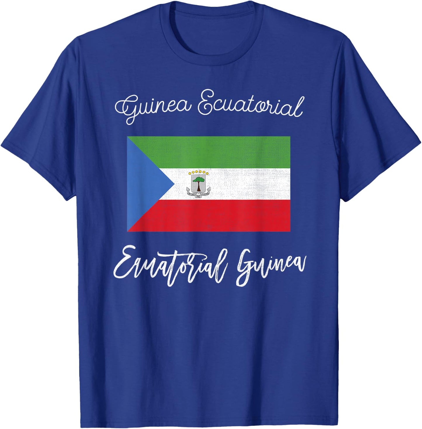 Equatorial Guinea Flag T-Shirt - T-Shirt | Royal