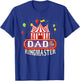 Dad Of The Birthday Ringmaster Kids Circus Party B-day T-Shirt - T-Shirt | Royal