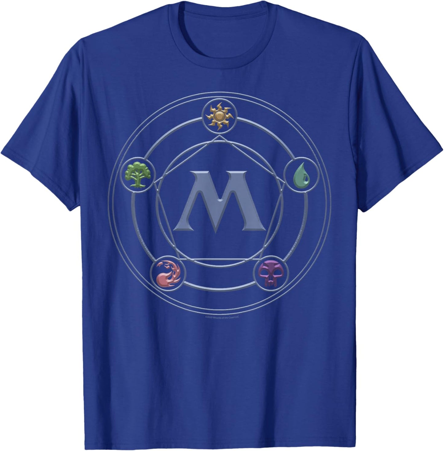 Magic: The Gathering Mana Icons T-Shirt - T-Shirt | Royal