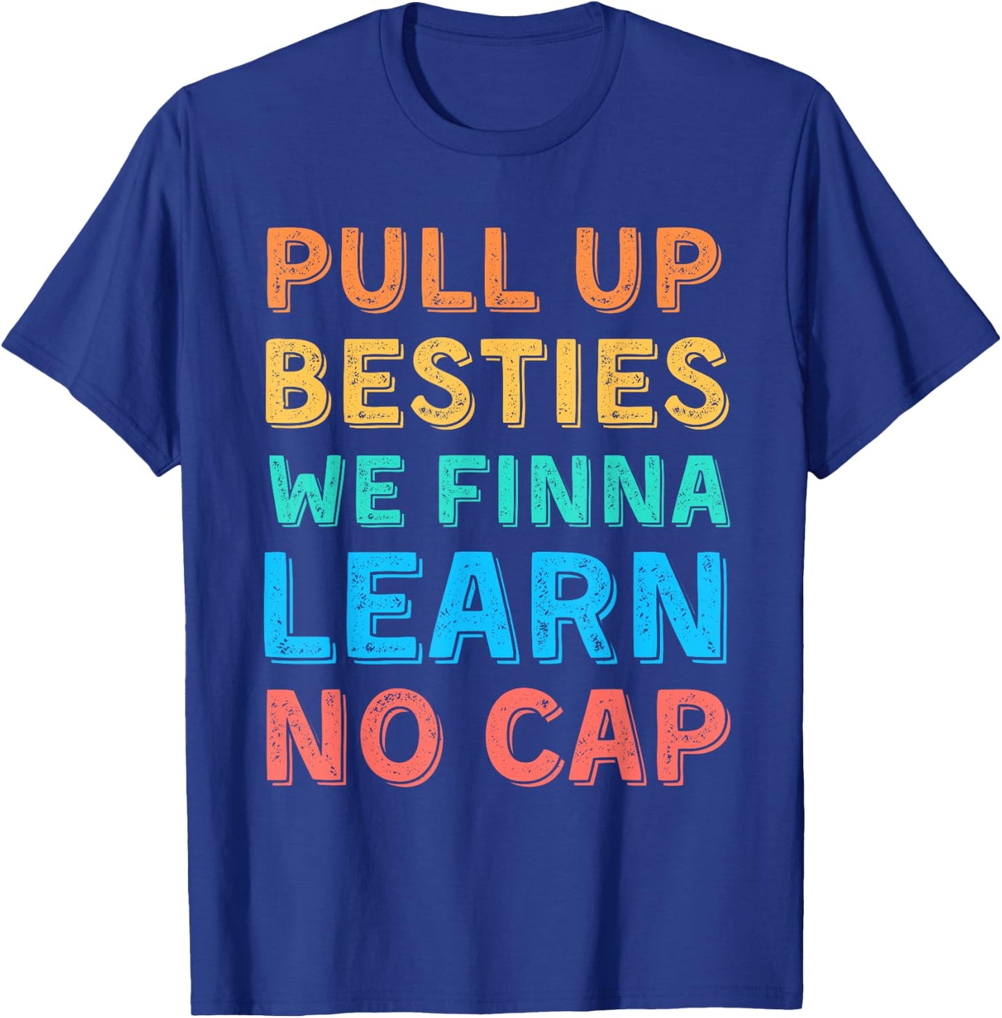 Funny Middle School Teacher Back to School Gen Alpha Slang T-Shirt - T-Shirt | Royal