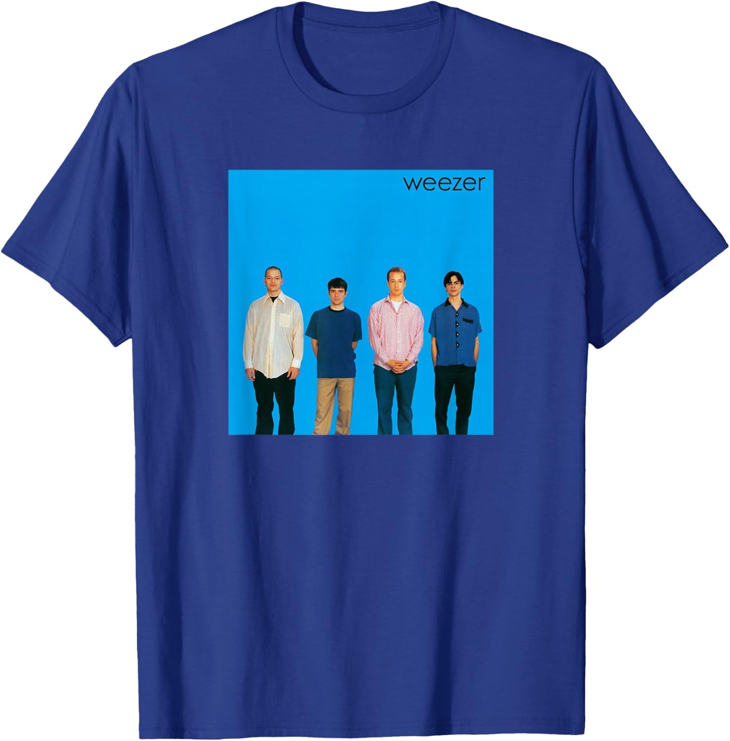 Weezer - Blue Album Cover T-Shirt - T-Shirt | Royal