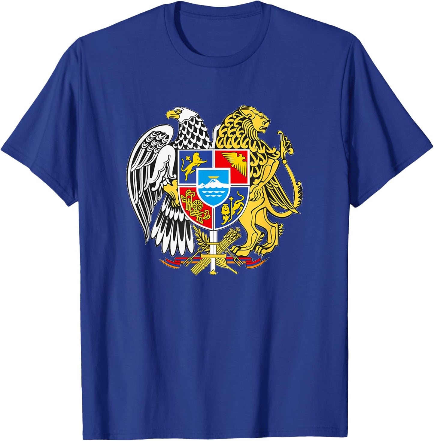 Armenian Coat of Arms Crest - Armenia symbol - Lion Eagle T-Shirt - T-Shirt | Royal