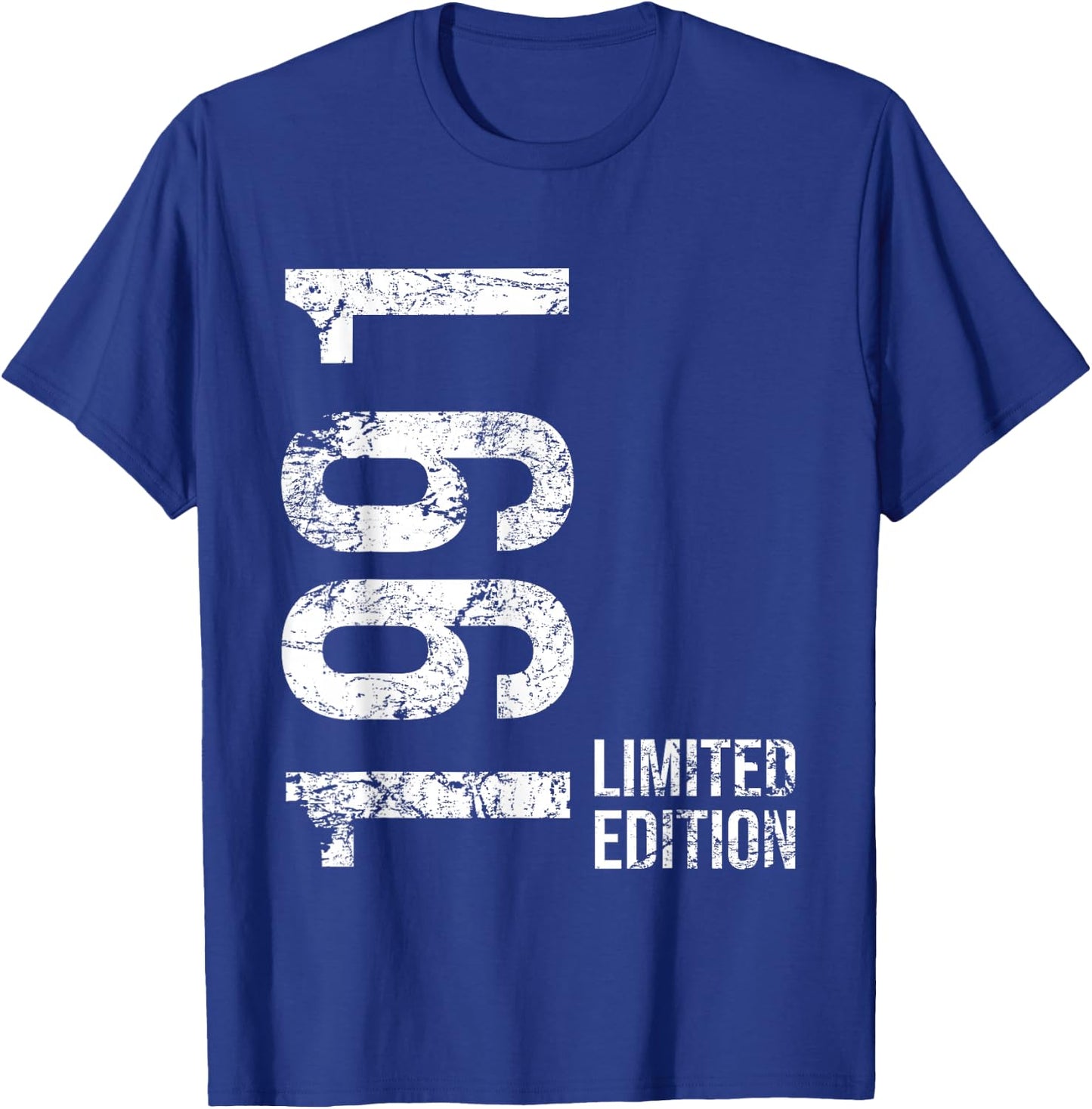 34th Birthday Man Woman 34 Years 1991 Birthday T-Shirt - T-Shirt | Royal