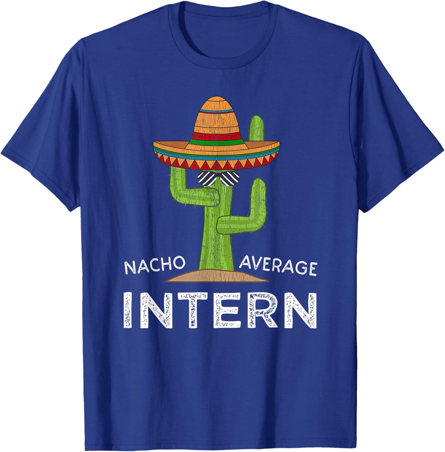 Funny Intern Internship T-Shirt - T-Shirt | Royal