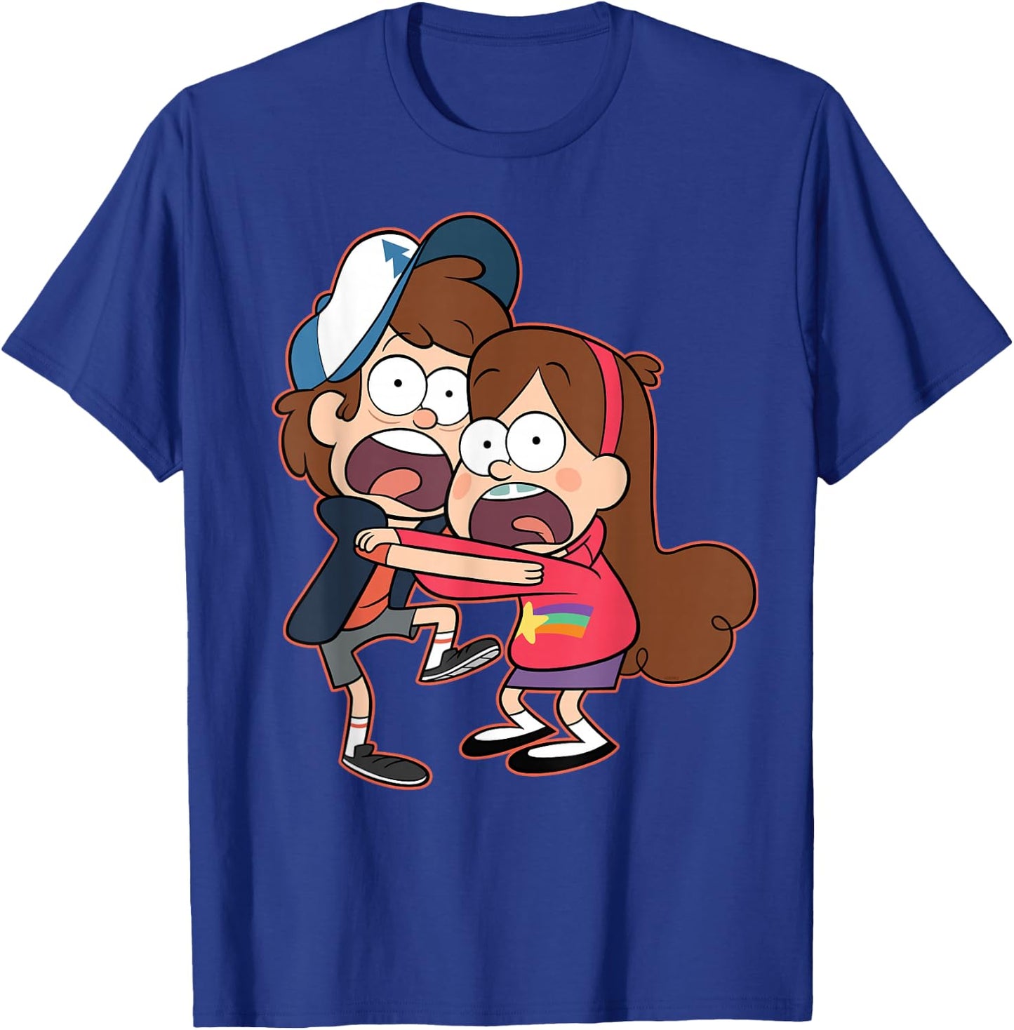 Disney Gravity Falls Dipper and Mabel Pines T-Shirt - T-Shirt | Royal