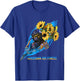 Ukrainian Air Forces | Fighter Aircraft with Pilot UA T-Shirt - T-Shirt | Royal