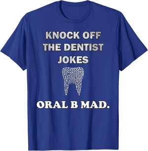 DDS Funny Dental Humor Dentist T-Shirt - T-Shirt | Royal