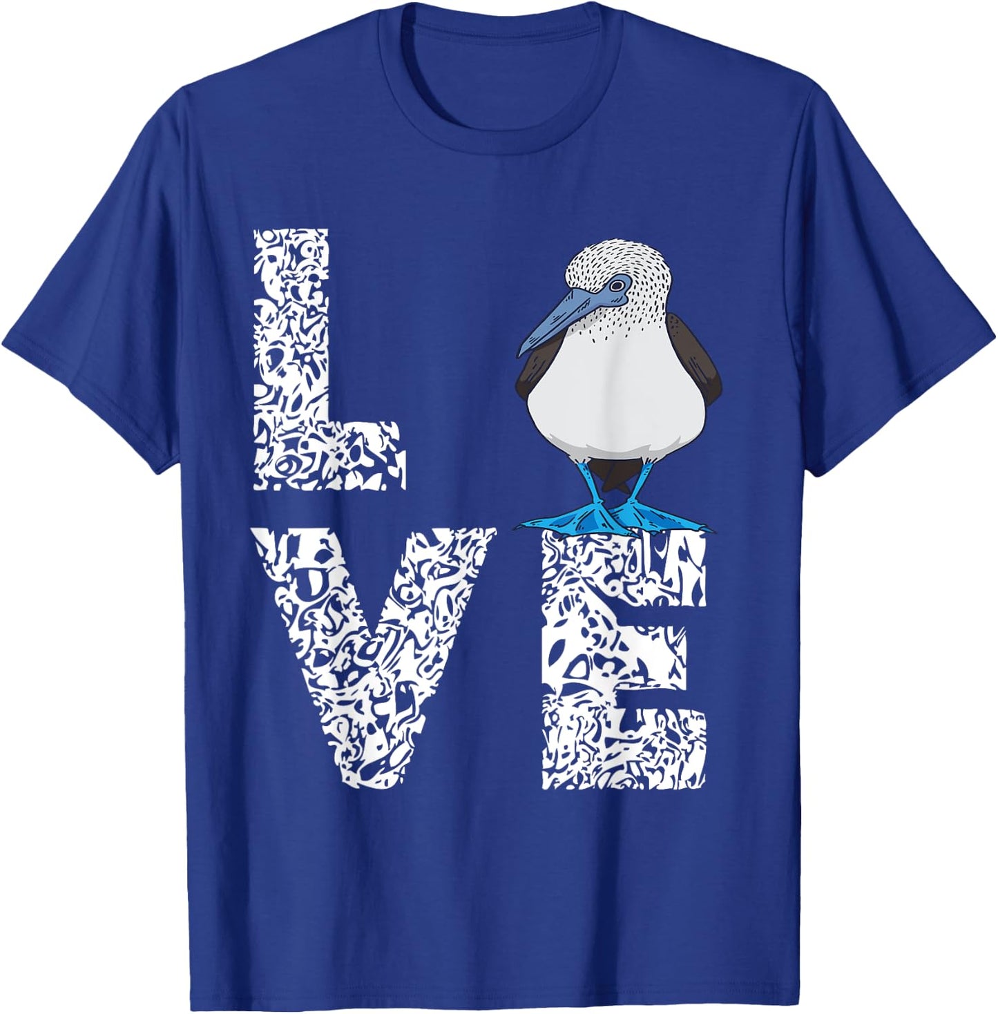 Blue Footed Boobies Tropical Sea Bird Boobies Lovers Love T-Shirt - T-Shirt | Royal