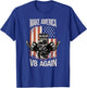 Make America V8 again Muscle Car USA Flag Engine V8 T-Shirt - T-Shirt | Royal