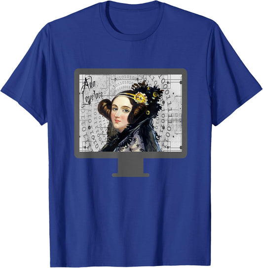 Ada Lovelace Mother of Computing T-Shirt - T-Shirt | Royal