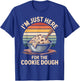 I'm Just Here for The Cookie Dough Cookie Baking T-Shirt - T-Shirt | Royal