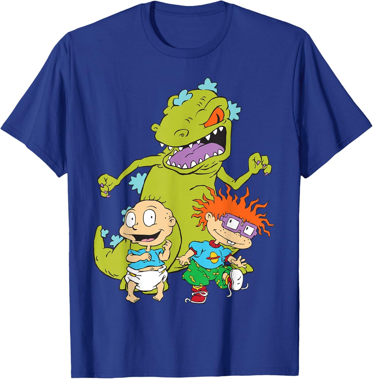 Nickelodeon Tommy And Chuckie With Reptar T-Shirt - T-Shirt | Royal