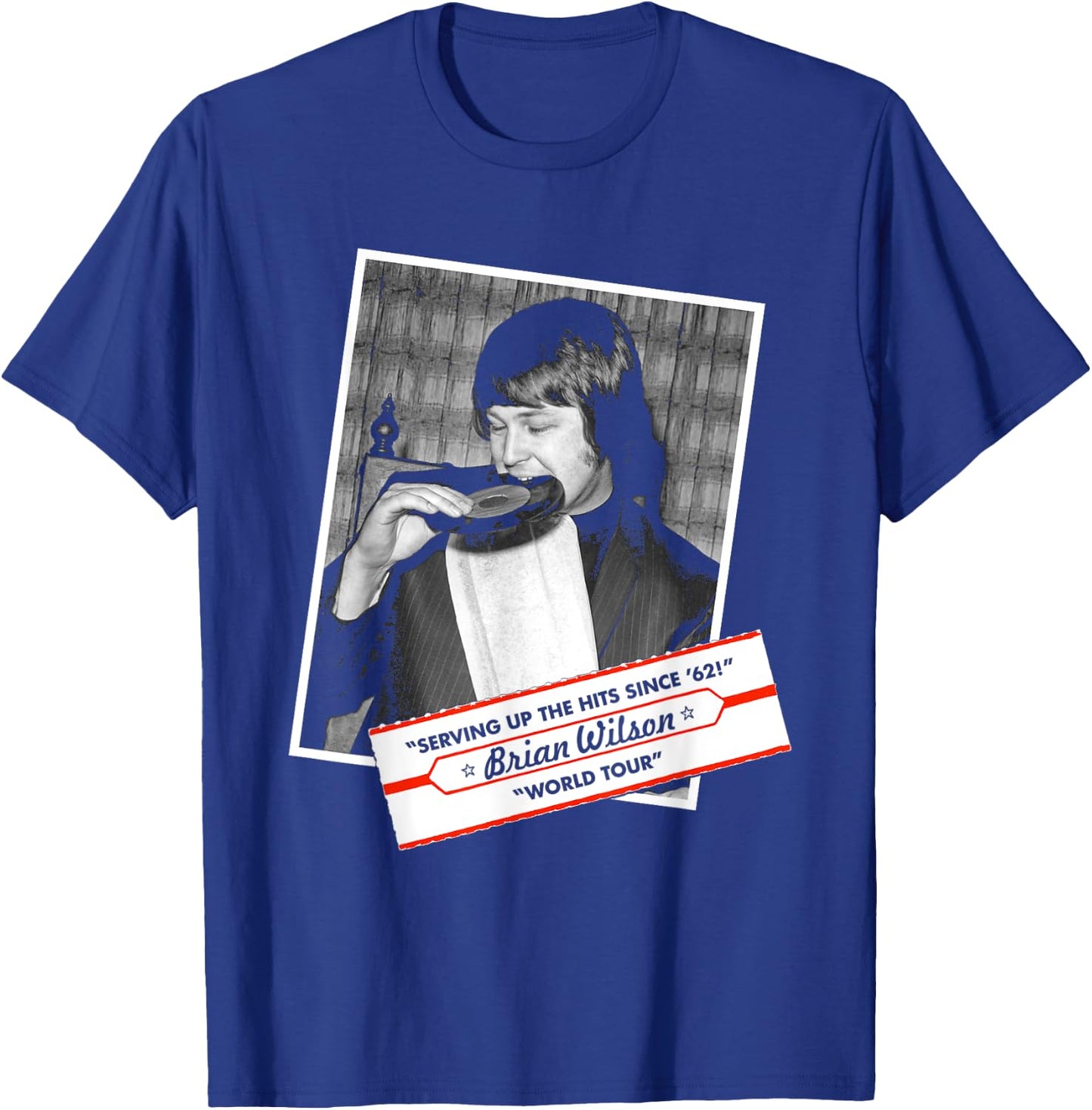 Brian Wilson – Serving Up Hits T-Shirt - T-Shirt | Royal