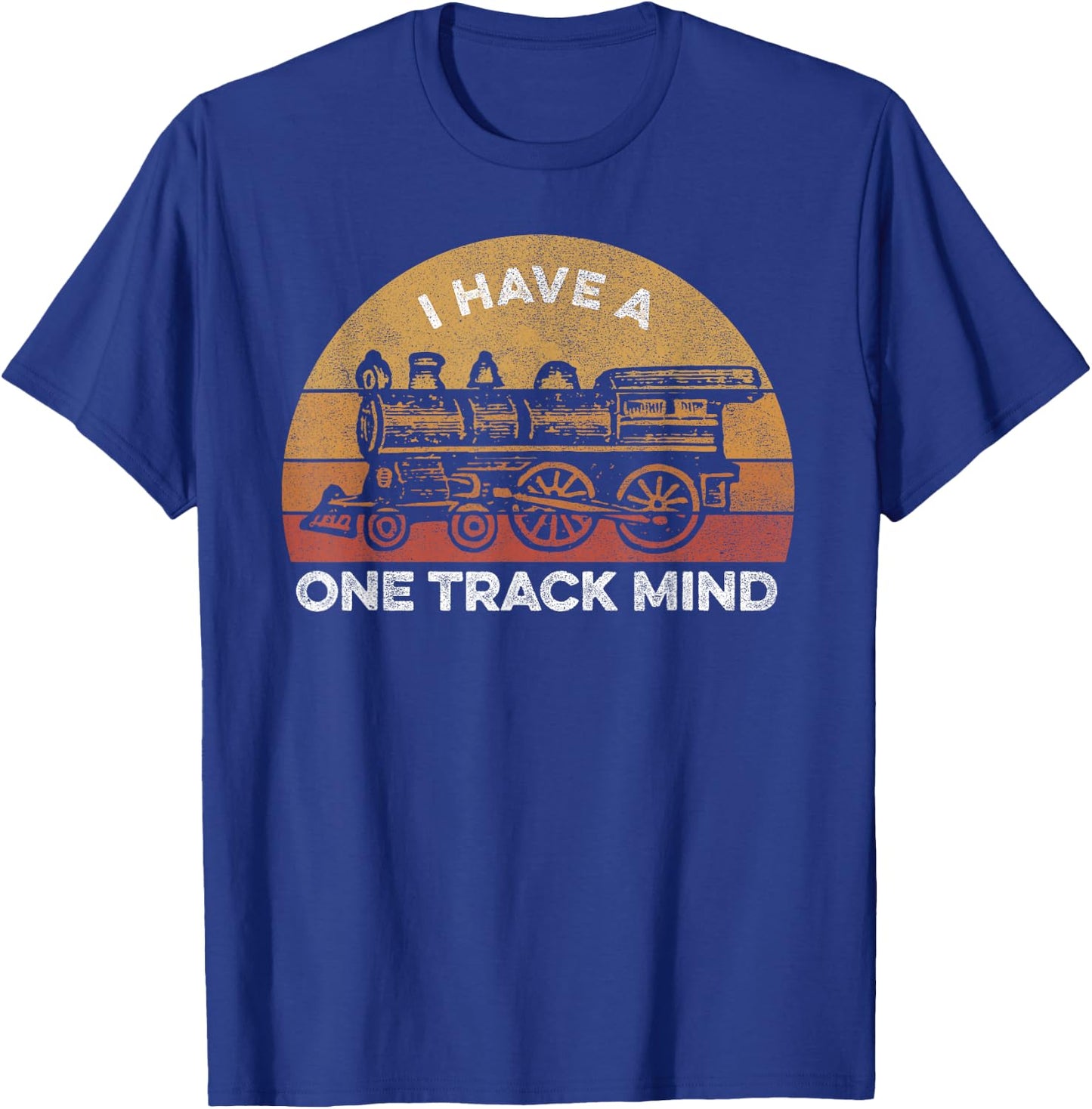 Train - I Have A One Track Mind T-Shirt - T-Shirt | Royal