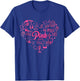 Girl Retro Pink First Name Personalized Groovy 80's Funny T-Shirt - T-Shirt | Royal
