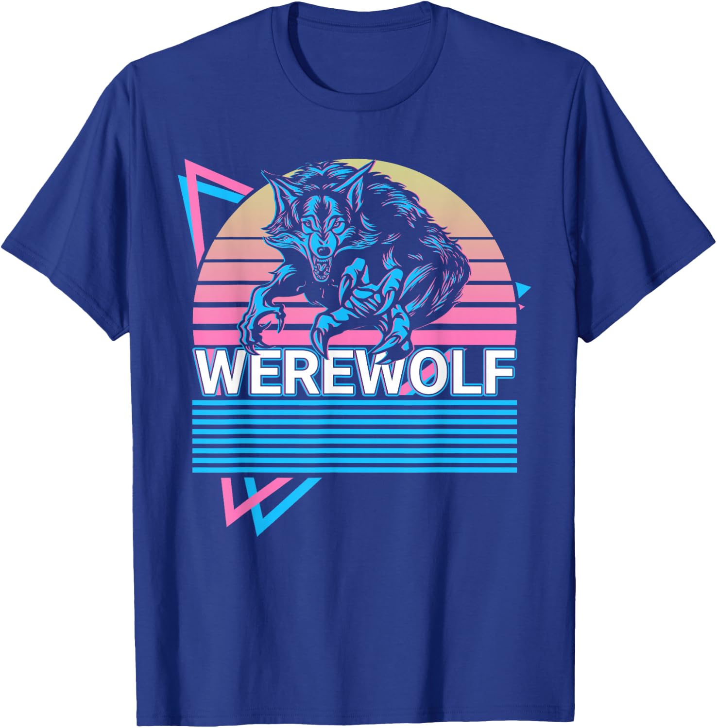 Werewolf Lycan Wolf Lycanthrope T-Shirt - T-Shirt | Royal