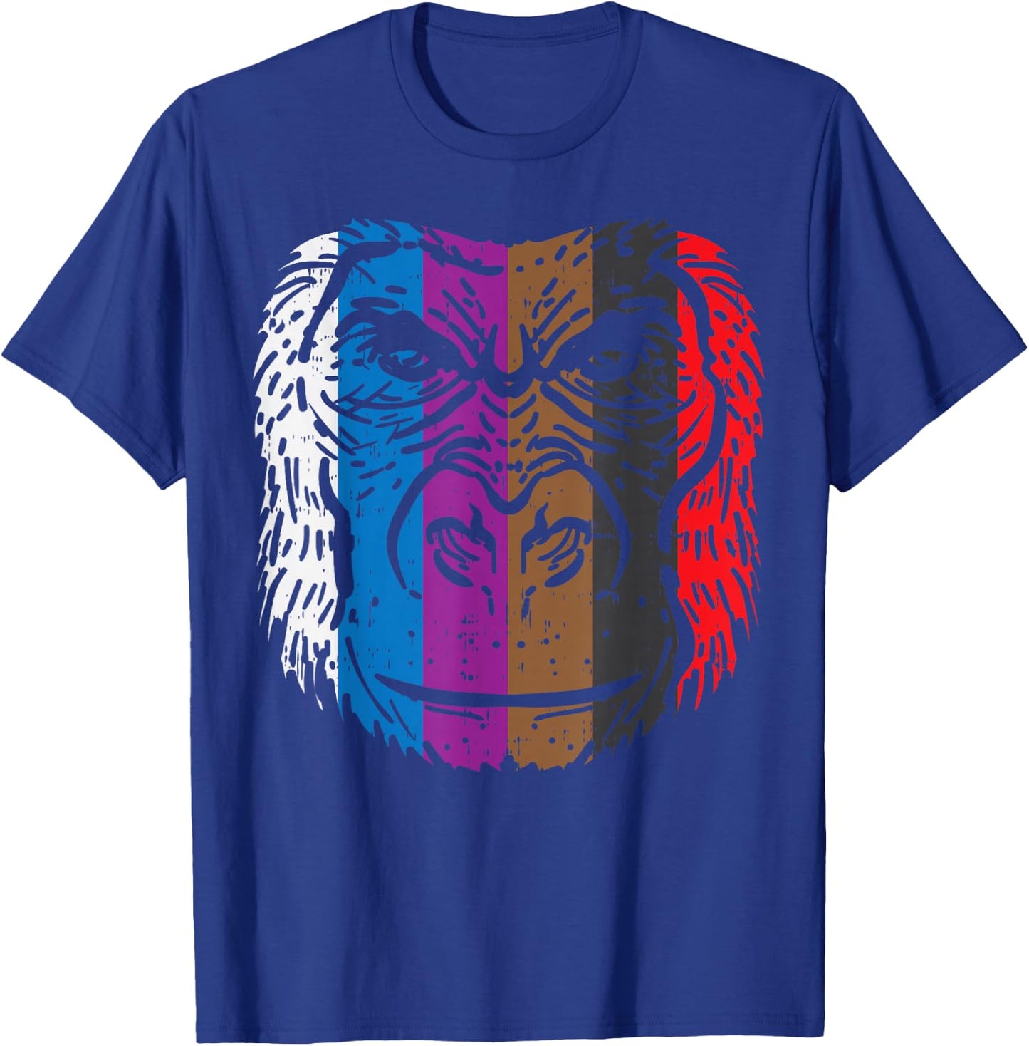 Gorilla Jiu Jitsu Belt Rank BJJ Brazilian Martial Arts Gift T-Shirt - T-Shirt | Royal