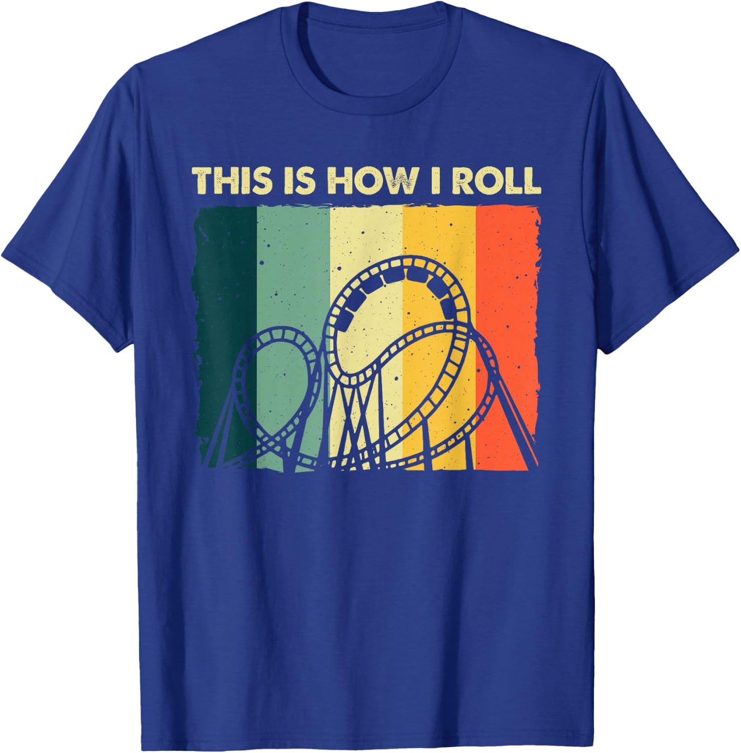 Cool Roller Coaster Women Ride Roller Coaster Lovers T-Shirt - T-Shirt | Royal