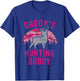 Daddy's Hunting Buddy Funny Camo Daughter Future Hunter T-Shirt - T-Shirt | Royal