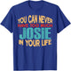 Funny Josie Personalised First Name Joke Item T-Shirt - T-Shirt | Royal
