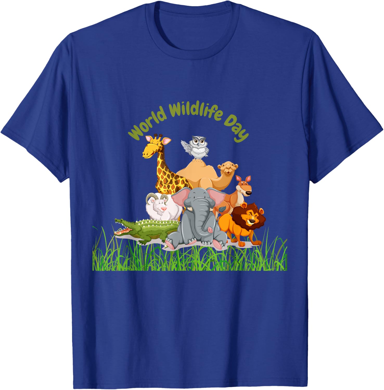 World Wildlife Day T-Shirt - T-Shirt | Royal
