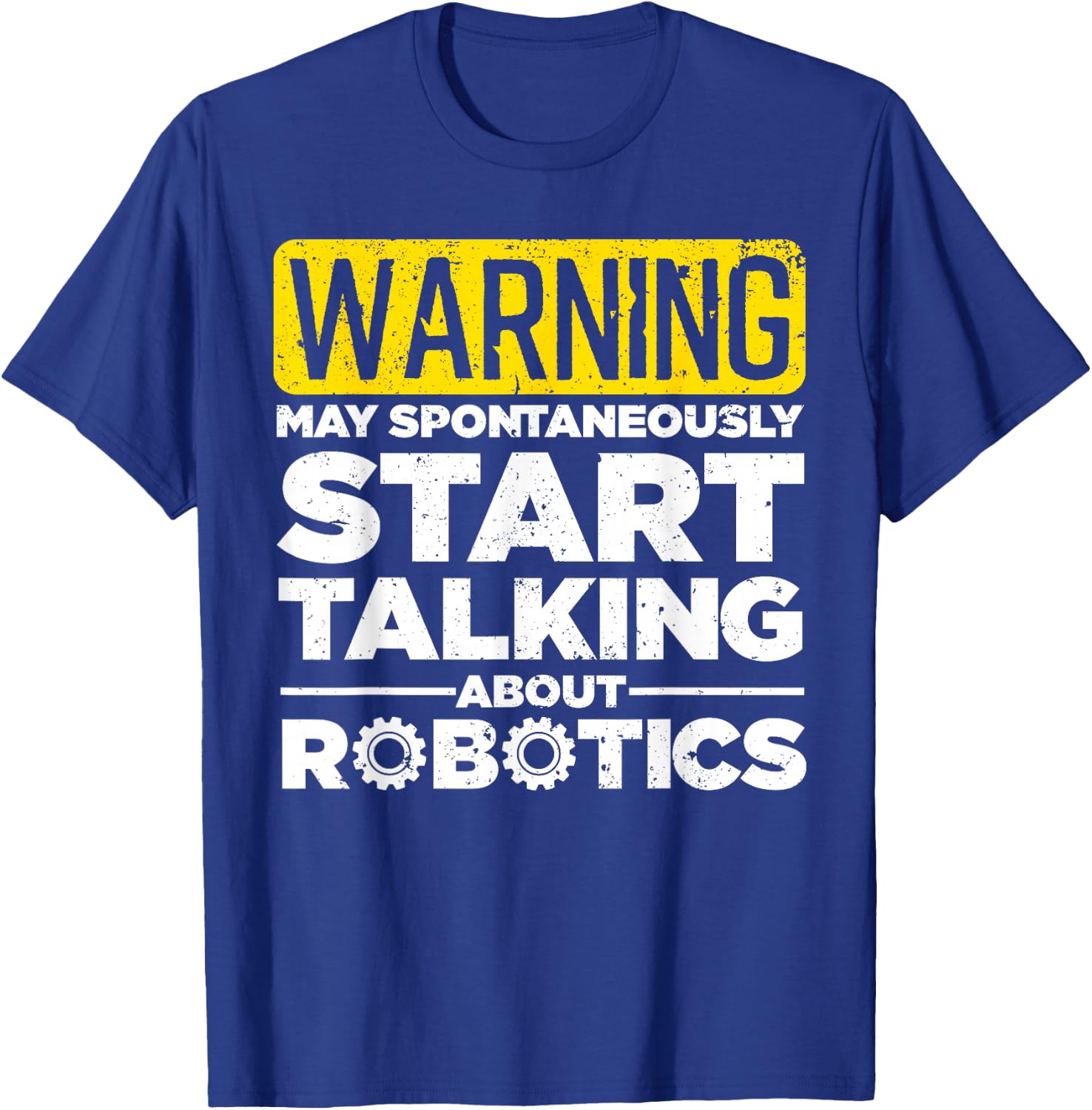 Funny Robotics Art Women Robotics Engineer Robots T-Shirt - T-Shirt | Royal