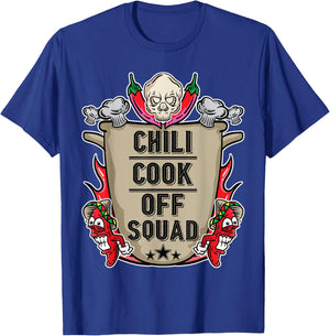 Chili Cook Off Squad Cooking Competition Team Award Gift T-Shirt - T-Shirt | Royal