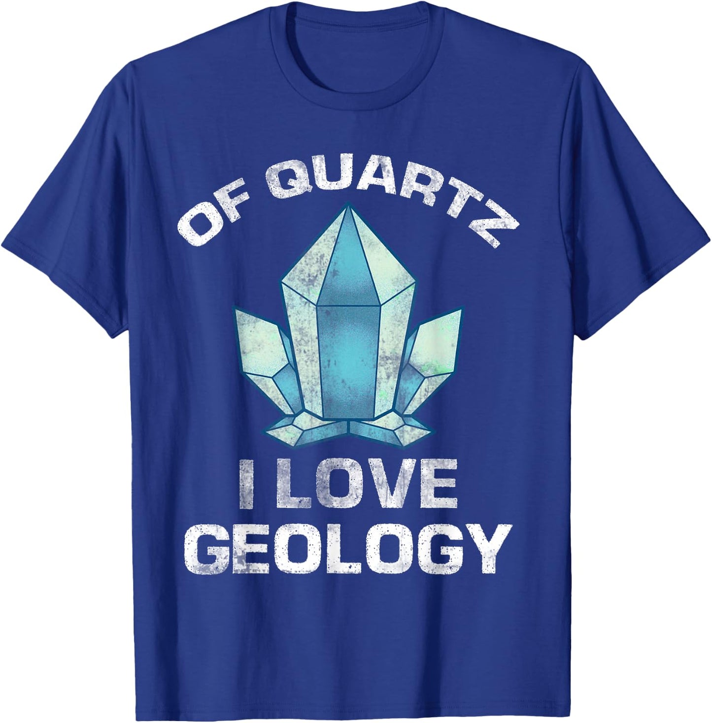 Stone Nerd Rock Love Valentine's Day Gift Geology T-Shirt - T-Shirt | Royal