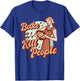 Baking Woman - Funny Retro T-Shirt - T-Shirt | Royal