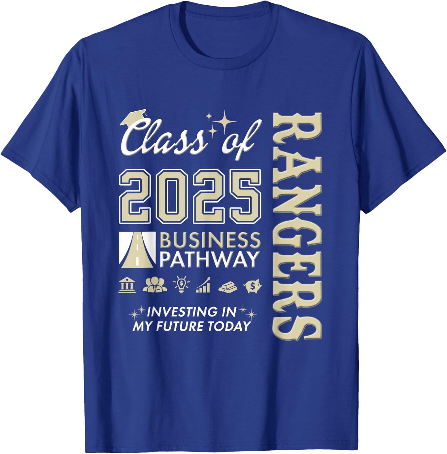 Santa Rosa Rangers - Business Pathway T-Shirt - T-Shirt | Royal