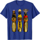 Three Boricua Kings Puerto Rican Wise Men T-Shirt - T-Shirt | Royal