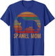 Retro Spaniel Mom Gift Dog Mother Pet English Cocker Mama T-Shirt - T-Shirt | Royal