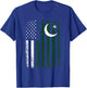 Pakistan Flag 4th of July USA Pakistani Flag Kids Men T-Shirt - T-Shirt | Royal