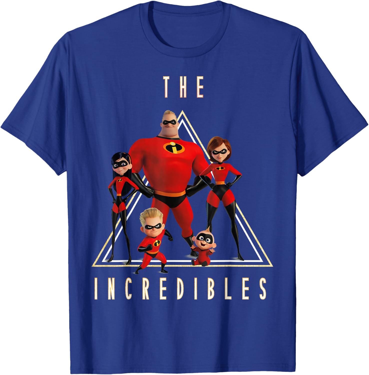Disney Pixar Incredibles Classic Family Shot Graphic T-Shirt - T-Shirt | Royal