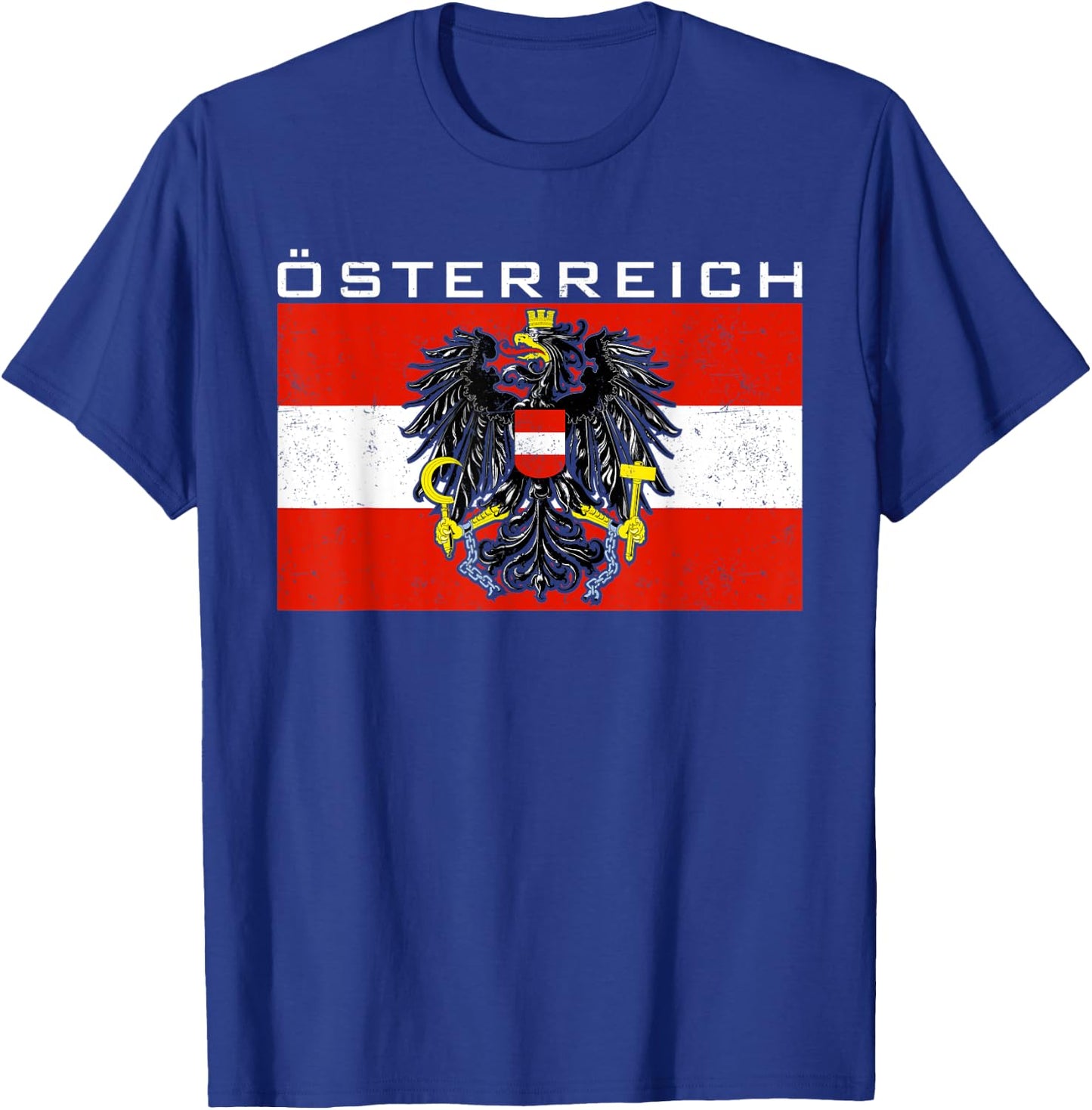 Austria Austrians Österreich T-Shirt - T-Shirt | Royal