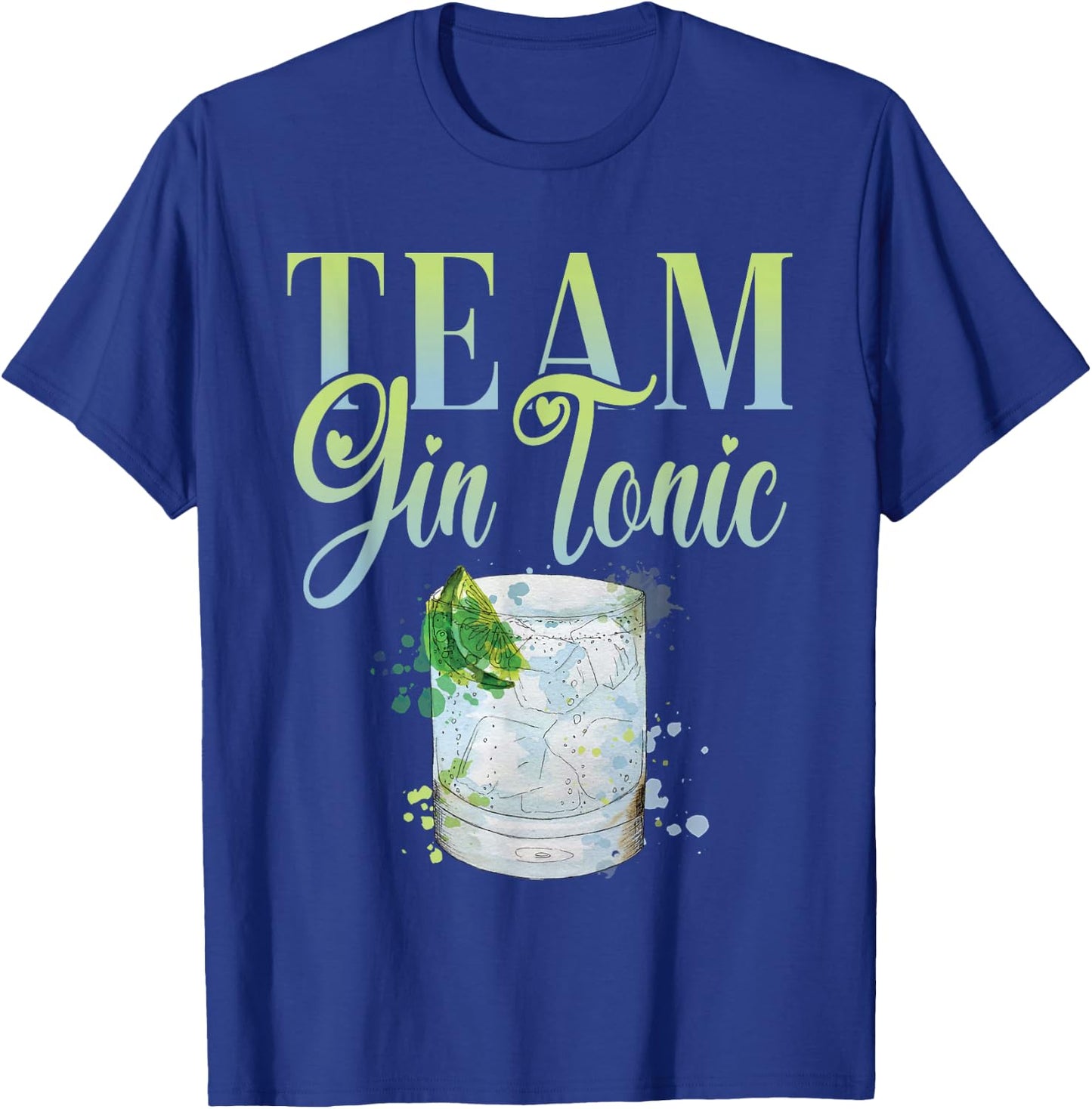 Hen Party Team Gin Tonic Cocktail for Bartender T-Shirt - T-Shirt | Royal