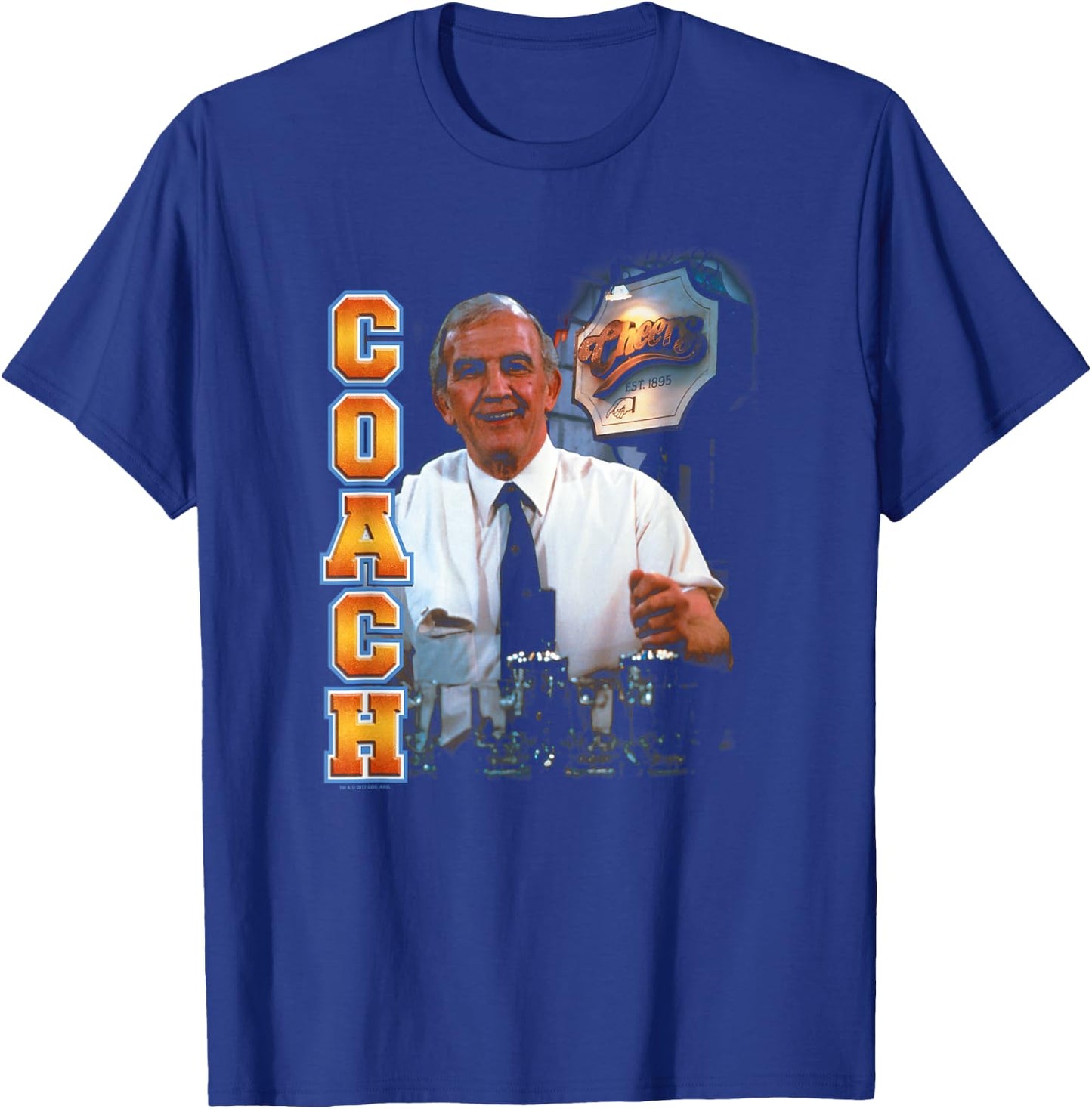 Cheers Coach T-Shirt - T-Shirt | Royal