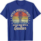 Never Underestimate an Old Man with A Guitar Player Gifts T-Shirt - T-Shirt | Royal