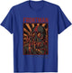 Gas Mask Toxic Warrior Propaganda Anti-war Vintage Art Shirt T-Shirt - T-Shirt | Royal