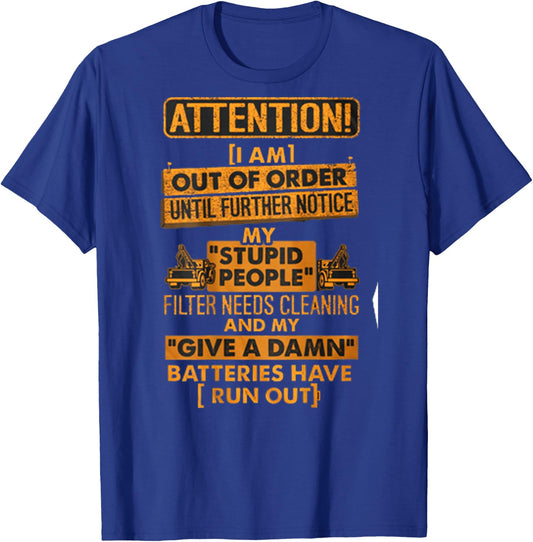 Proud Tow Truck Operator T-Shirt - T-Shirt | Royal