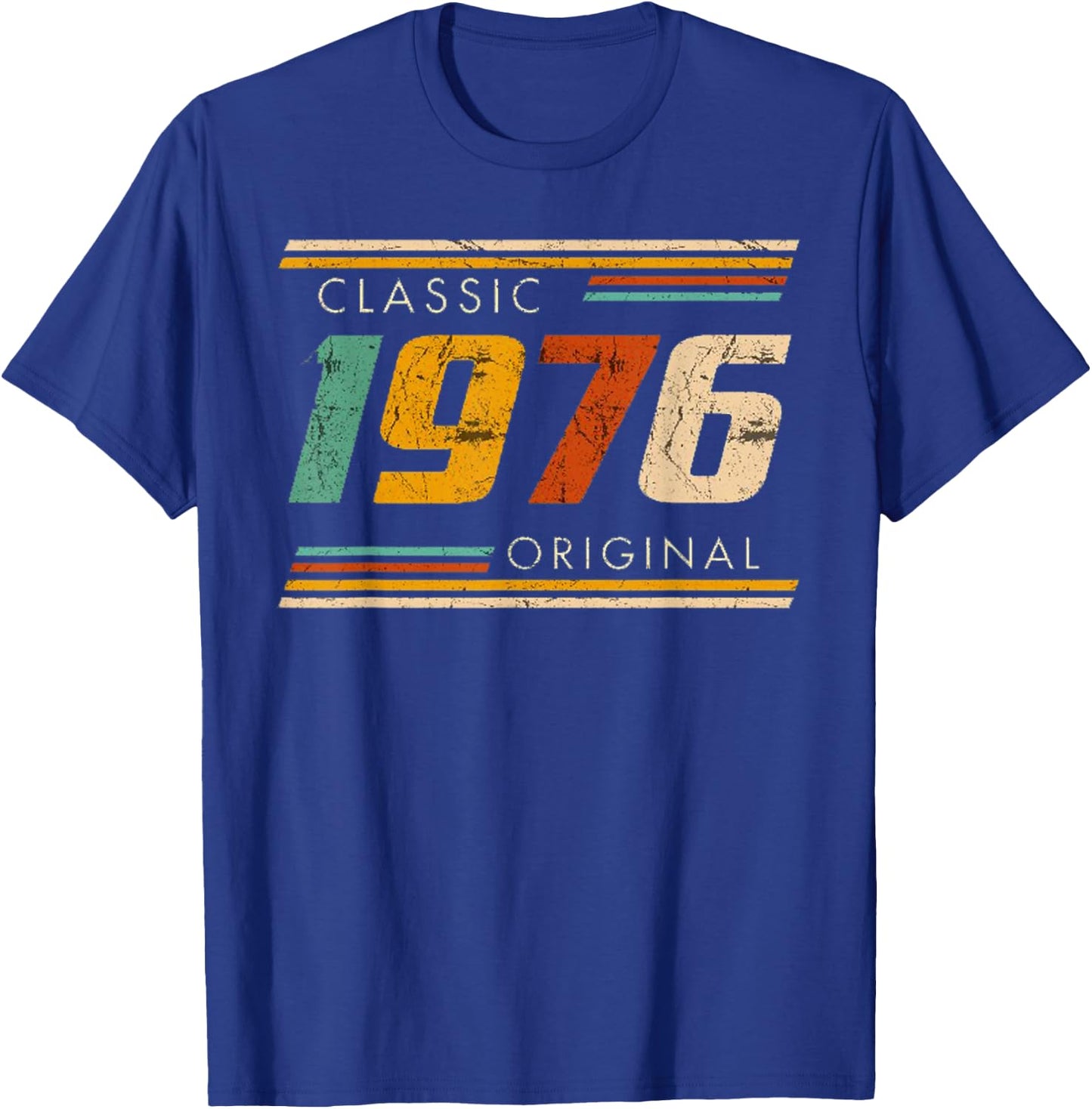 46th Birthday Classic 1976 Original T-Shirt - T-Shirt | Royal