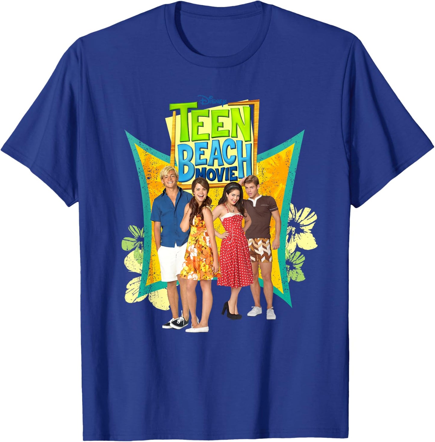 Disney Channel Teen Beach Movie Cast Small T-Shirt - T-Shirt | Royal