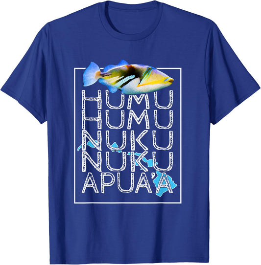 Humuhumunukunukuapua'a Triggerfish Hawaiian Shirt T-Shirt - T-Shirt | Royal
