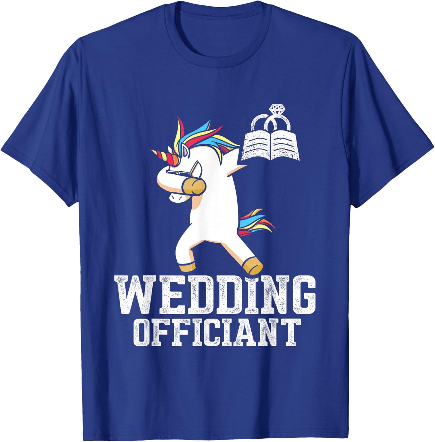 Wedding Officiant US Arts Internet Ordained Minister Gift T-Shirt - T-Shirt | Royal