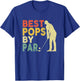 Best Pops By Par Funny Golf T-Shirt - T-Shirt | Royal