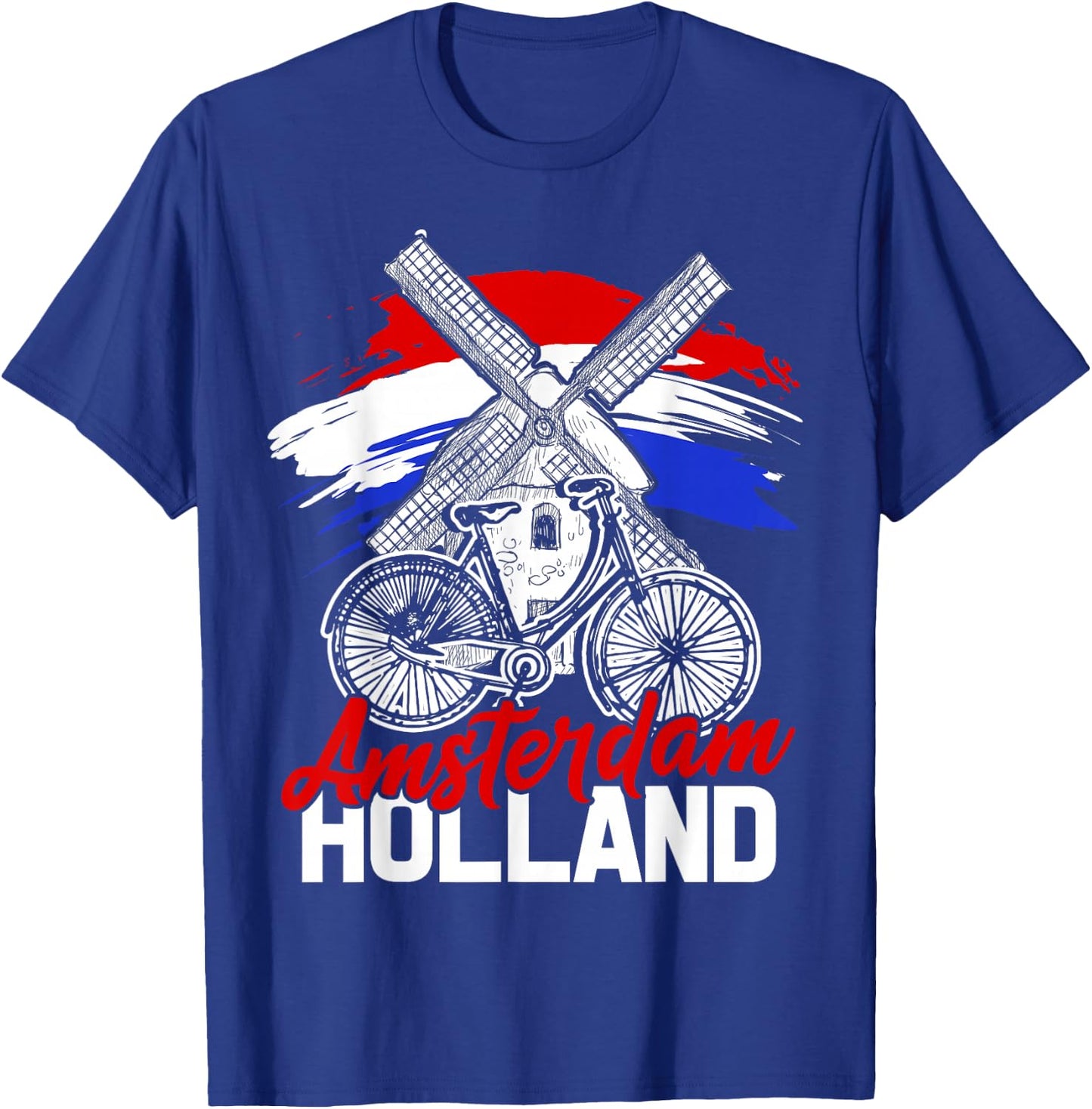 The Netherlands Amsterdam Nederland Dutch T-Shirt - T-Shirt | Royal