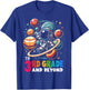 First day Boys Welcome back to School 3rd grade Astronaut T-Shirt - T-Shirt | Royal
