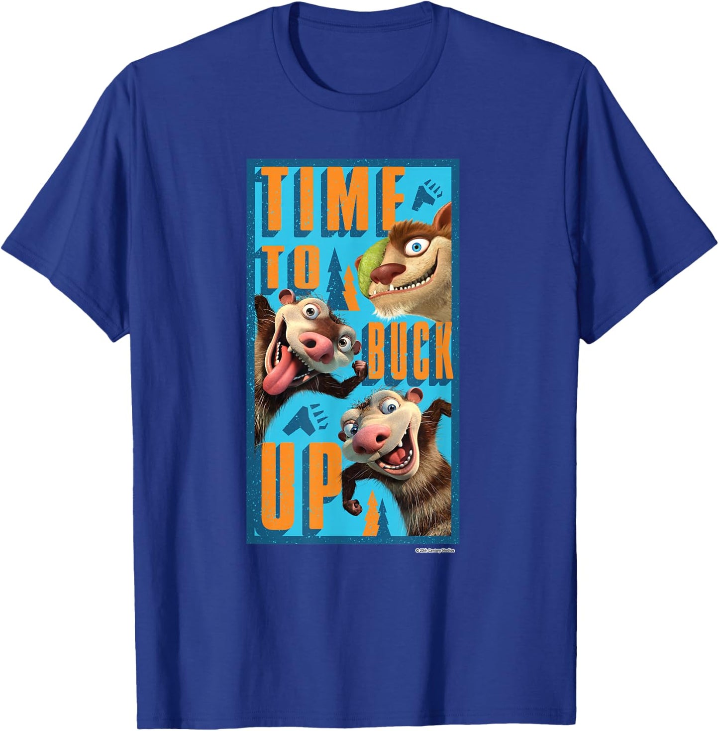 The Ice Age Adventures of Buck Wild Time to Buck Up T-Shirt - T-Shirt | Royal