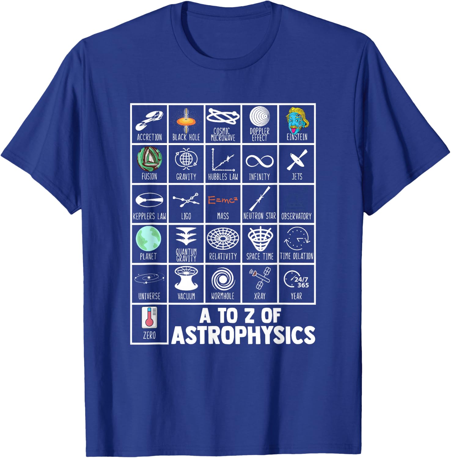 Celestial Space Objects Astrophysics Astrologer Stargazer T-Shirt - T-Shirt | Royal